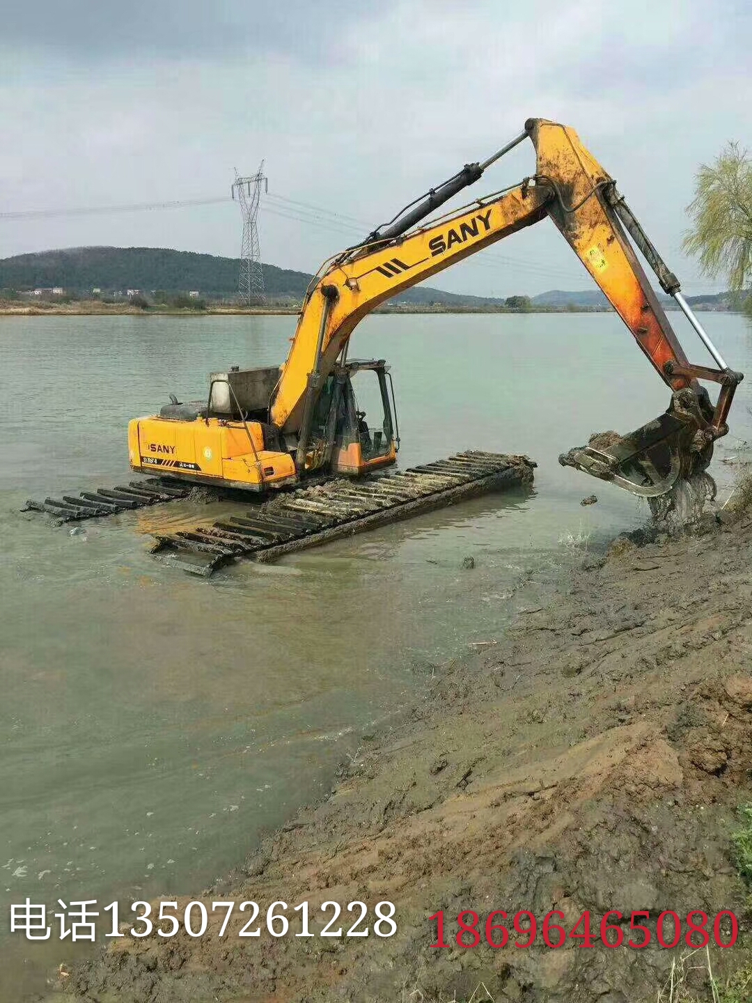 
水上挖掘机出租专业厂家